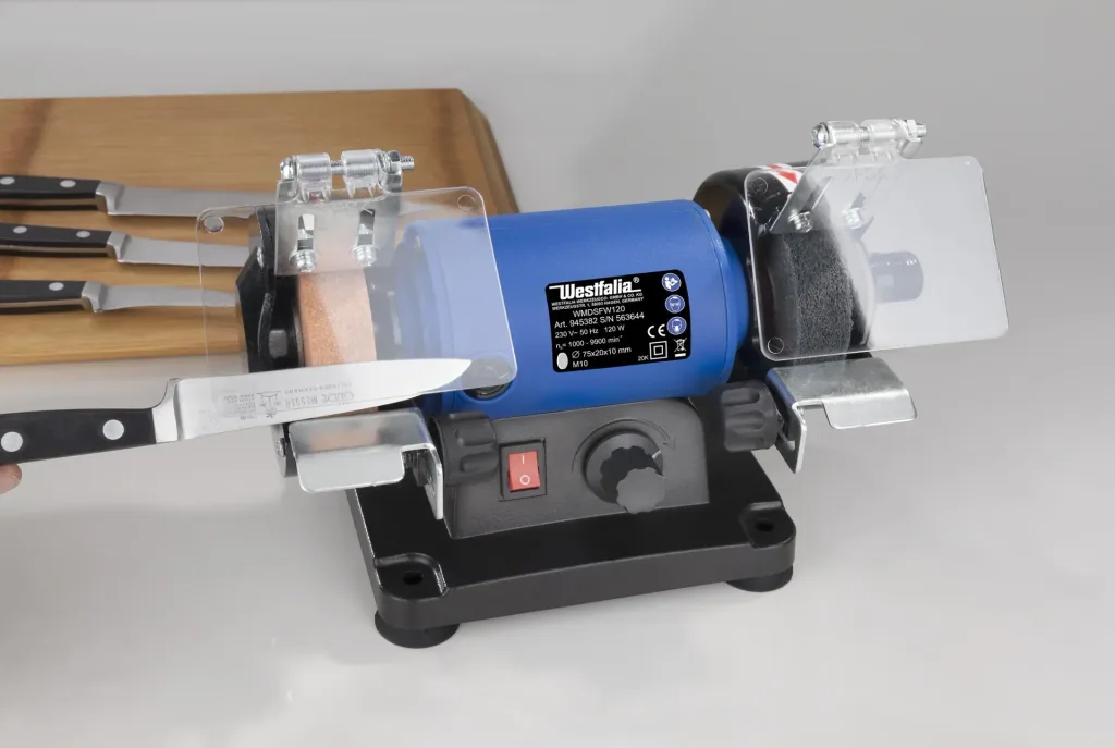 Mini bench grinder WMDSFW120