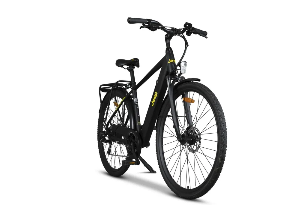 Men's Trekking E-Bike 28 inches, frame size 48 cm, 7-speed derailleur, black, TMR 7000