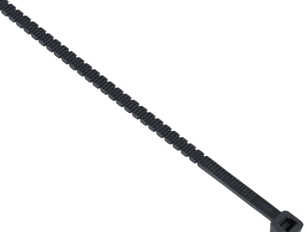 Twist Cable Ties, Black, 102 x 2.8 mm