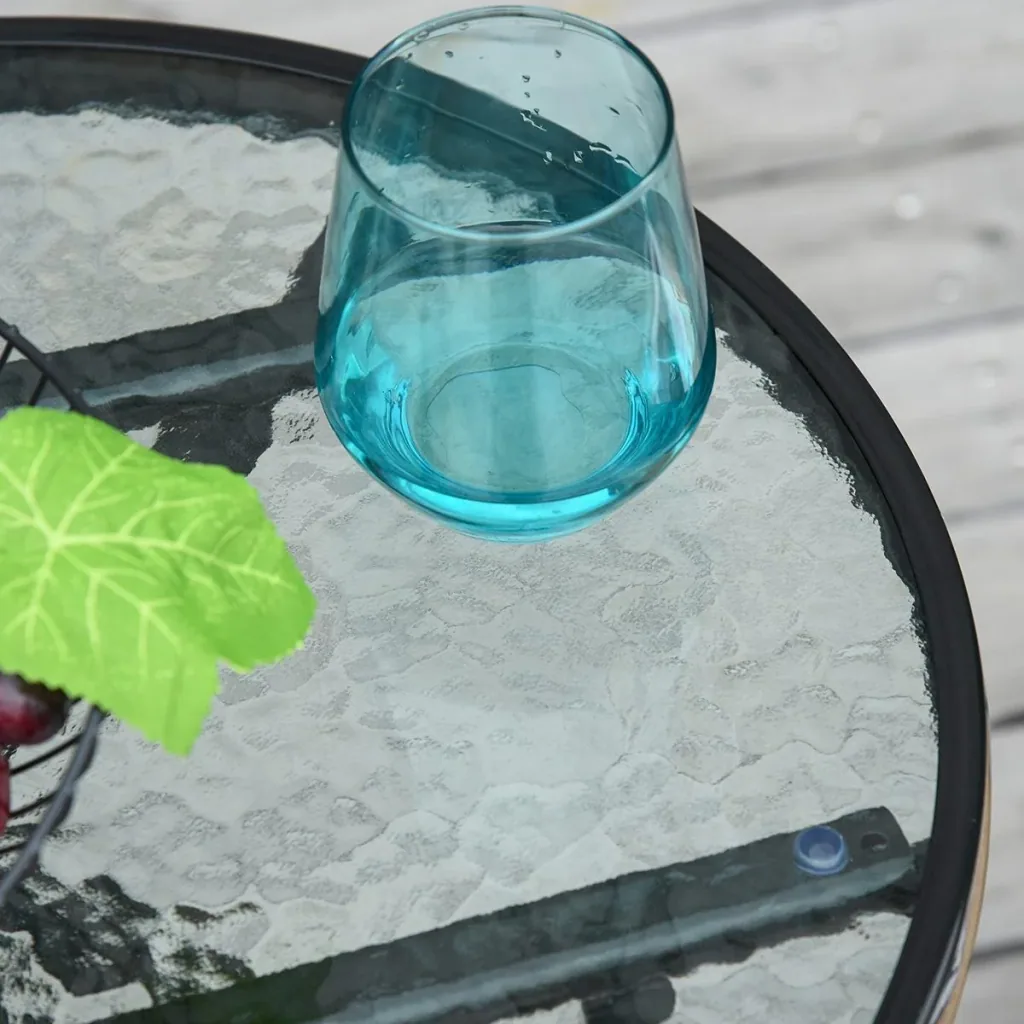 Folding garden table