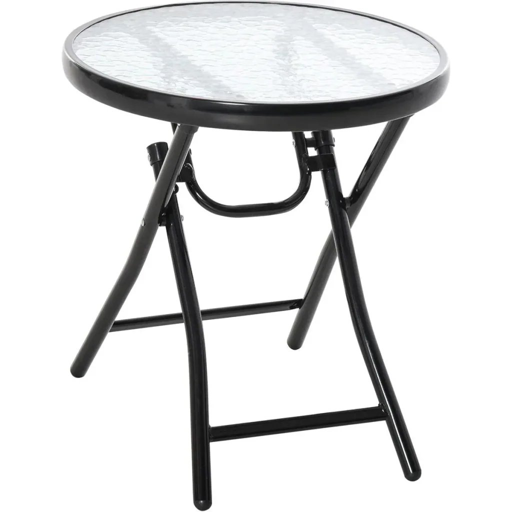 Folding garden table