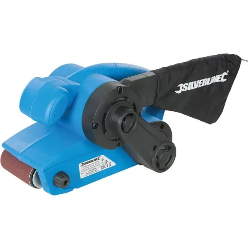810 W belt sander, 76 mm