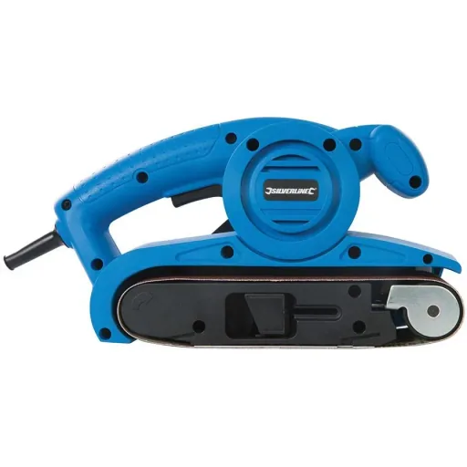 810 W belt sander, 76 mm
