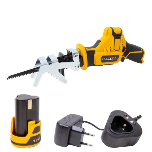 12V reciprocating saw (without battery and charger)