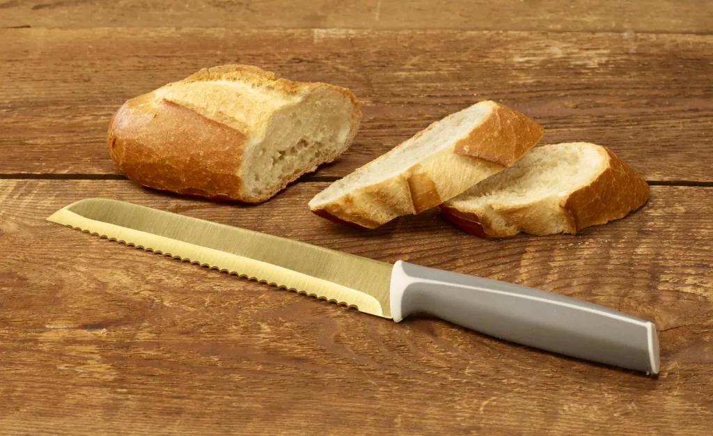 5-piece knife set with titanium coating