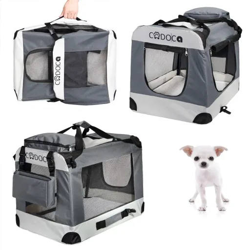 Cadoca foldable dog transport box