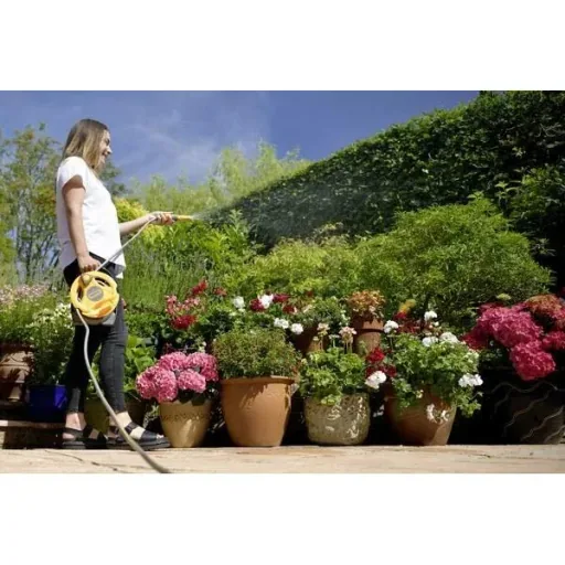 Hose reel - Click & Go + 10m hose (7.5mm) with fittings