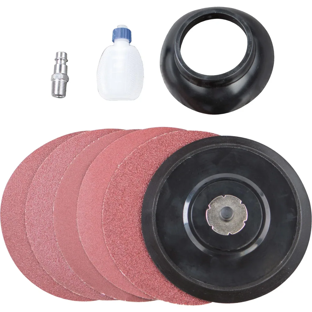 Double-acting air grinder 6" orbital grinder