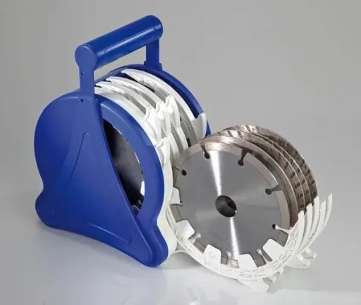 Diamond cutting discs 125 mm, 10 pieces for wet/dry cutting