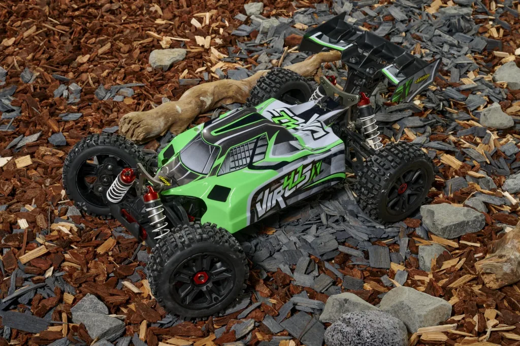 Buggy Virus 4.1 XL 4S 2.4 GHz RTR grün 1:8
