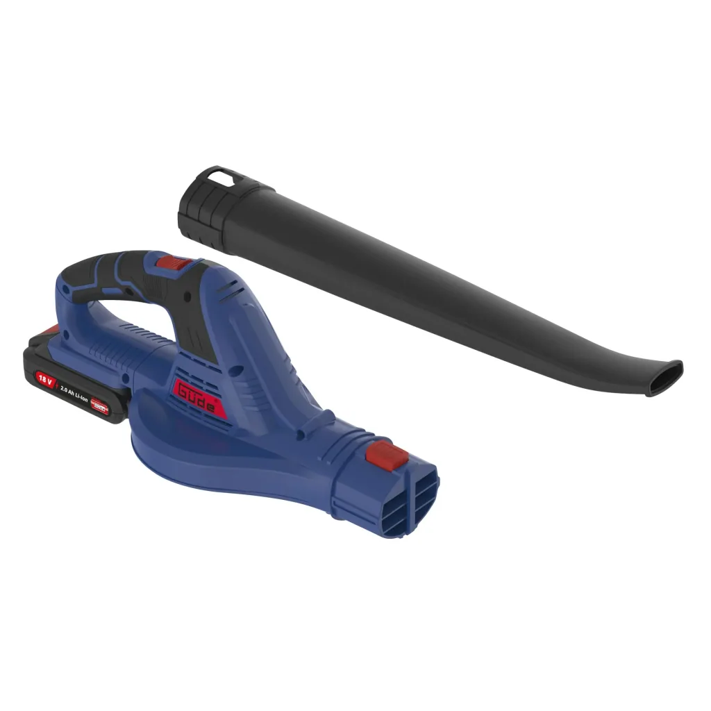 Cordless leaf blower "LB 18-201-05" with battery and charger
