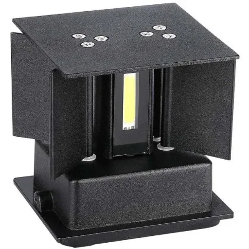 VT-759 LED wall light - 5W - 3000K - 700 lumens - Black