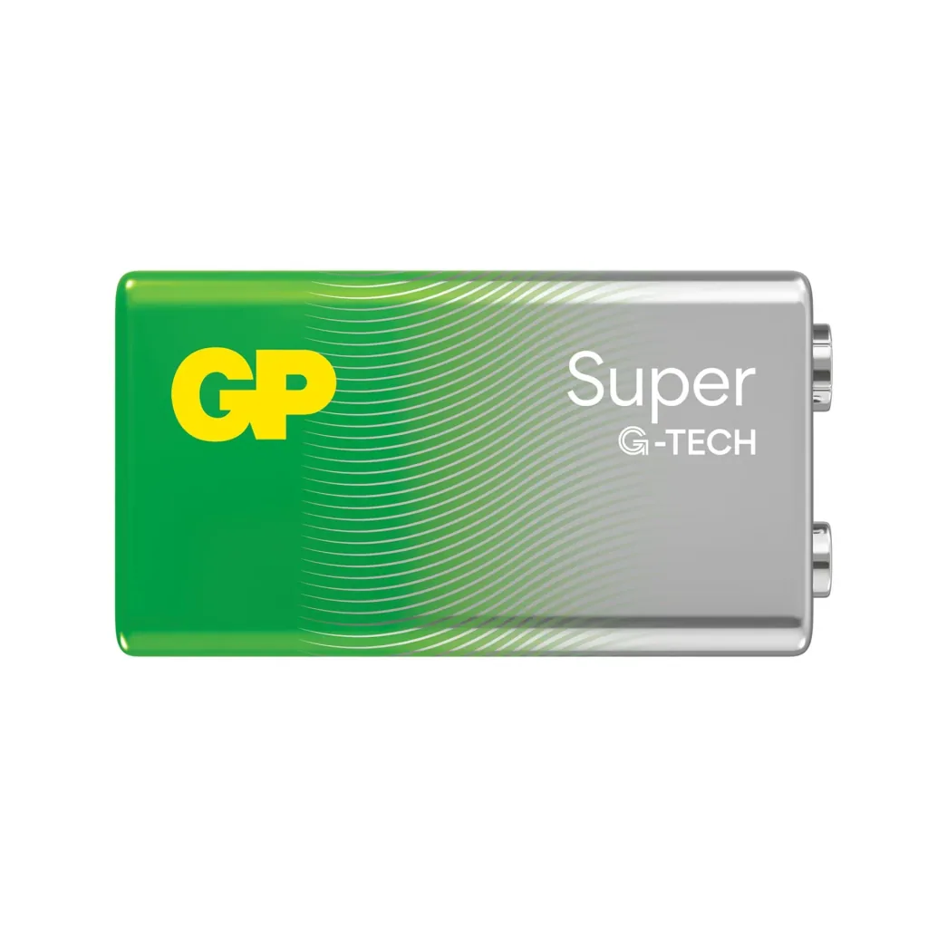SUPER 9V Block Alkaline Battery - 8 pieces