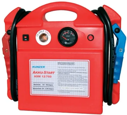 Battery start 12V 2370/800A - portable jump starter
