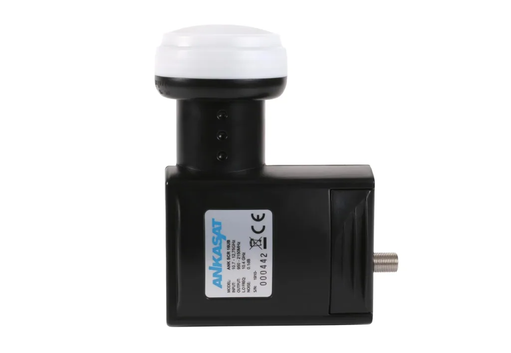 Single-cable LNB for 16 x Unicable receivers, LTE shielding