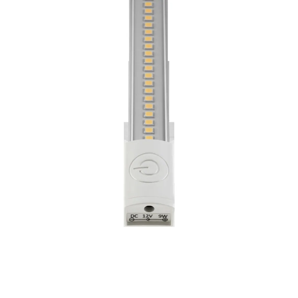 LED under-cabinet light XS with touch switch 60 cm, 9 W, color silver