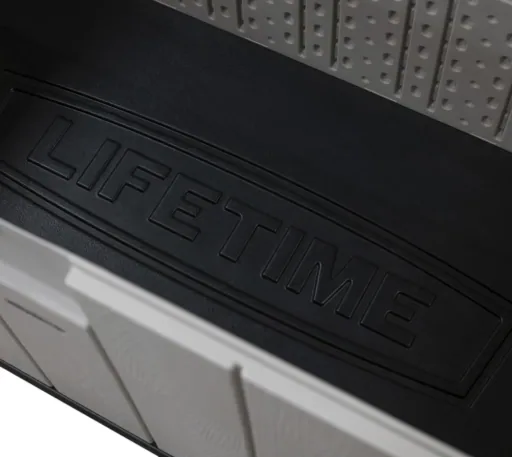 Cushion Box 570 L Light Gray 150.7×71.9×69.1 cm – Weatherproof Storage Box made of HDPE